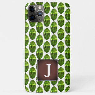 Green Gemstone iPhone case Marquise faceted