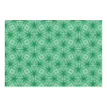 green geometric patterns paddy 