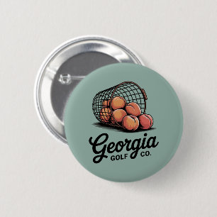 Green Georgia Golf Co Range Bucket 6 Cm Round Badge
