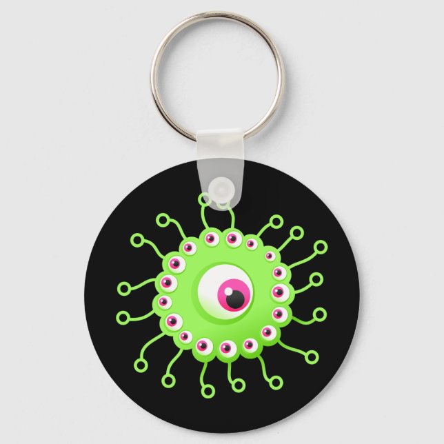 Green Germ Key Ring (Front)