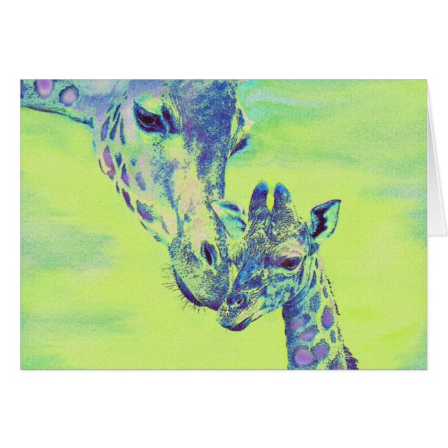 green giraffes (Front Horizontal)