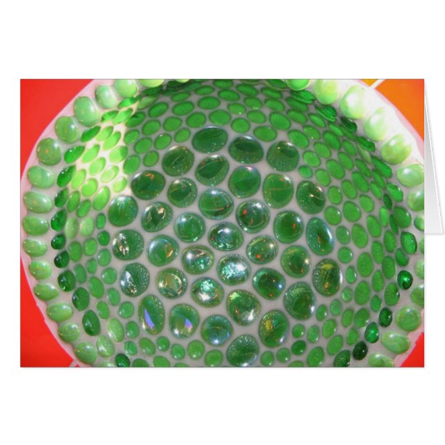 Green Glass Mosiac (Front Horizontal)