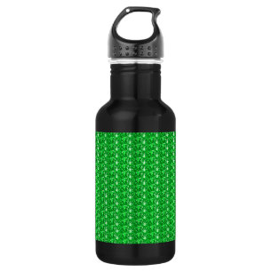 Green Glitter 532 Ml Water Bottle