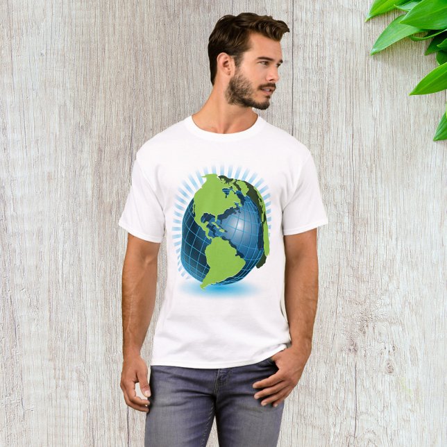 Green Globe T-Shirt (Creator Uploaded)