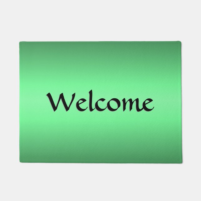 Green Glow Doormat (Front)