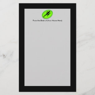 Green Glow Fitness Logo Stationery