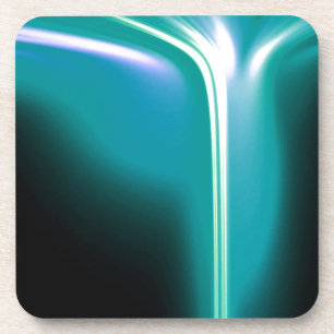 Green Glowing Waterfall of Light Coaster