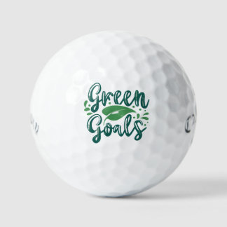 Green Goals  Golf Balls