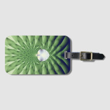Green Goddess - Custom Luggage Tag