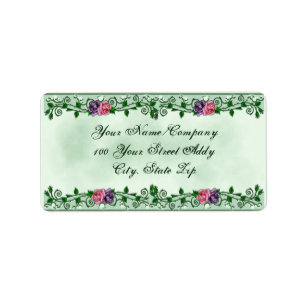 Green Goddess Upright Crescent Label