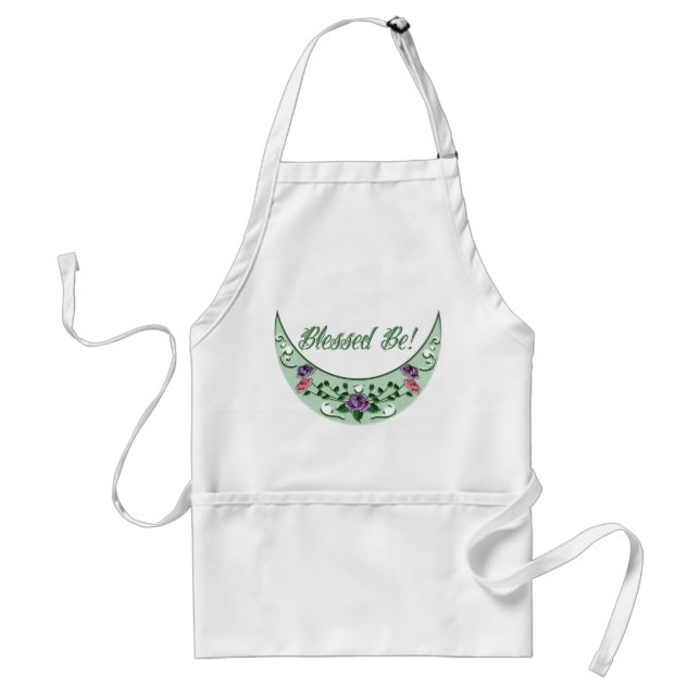 Green Goddess Upright Crescent Standard Apron (Front)
