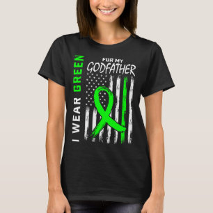 Green Godfather Kidney Disease Cerebral Palsy Awar T-Shirt