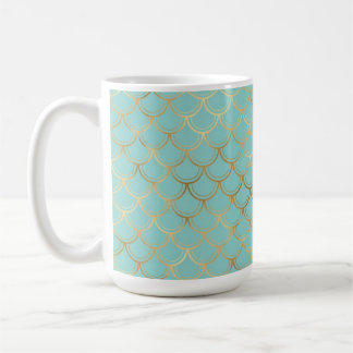 Green & Gold  Coffee Mug