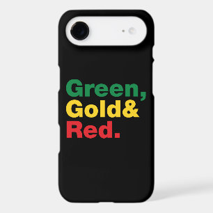 Green, Gold & Red.