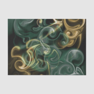 green,golden, red and black shiny festive coloured tissue paper