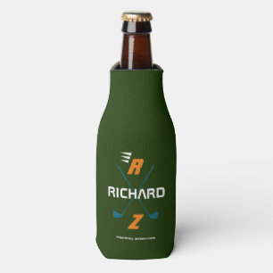 green golf canbottle cooler personalised