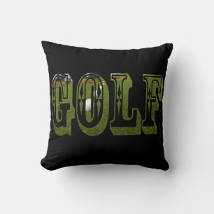 Green Golf Picture Logo, Cushion