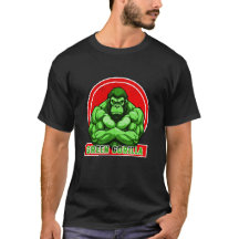 Green Gorilla Vector Art