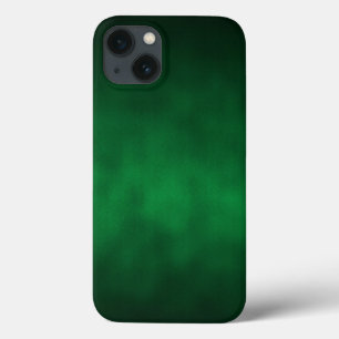 Green Gothic Ombre Background Art iPhone 13 Case