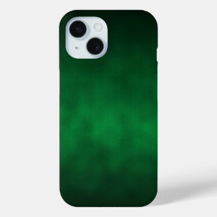 Green Gothic Ombre Background Art iPhone 15 Case