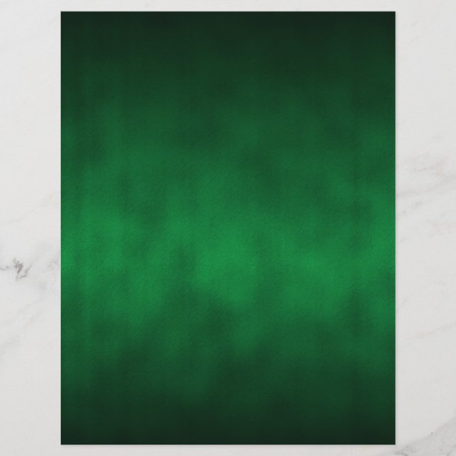 Green Gothic Ombre Background Art Flyer (Front)