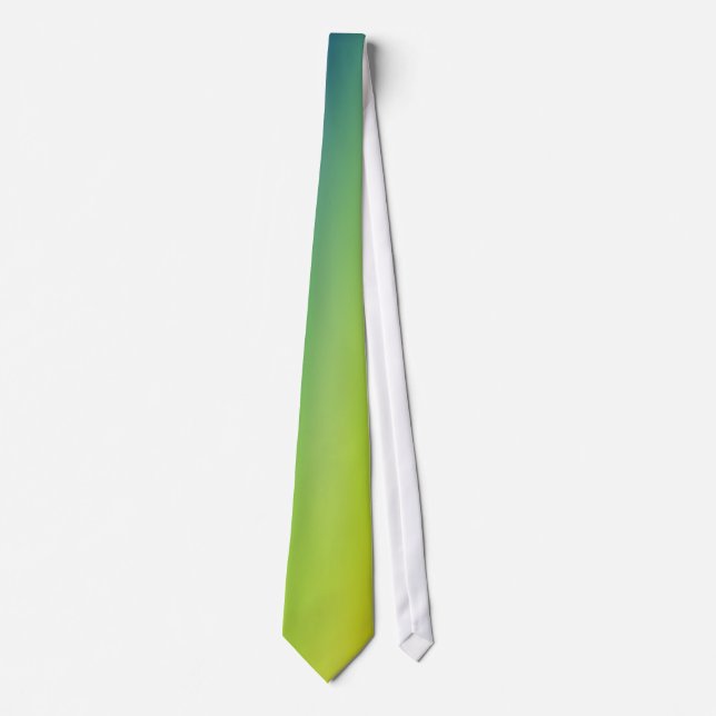 green gradient tie (Front)