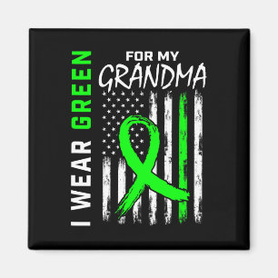 Green Grandma Kidney Disease Cerebral Palsy Awaren Magnet