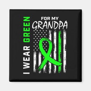 Green Grandpa Kidney Disease Cerebral Palsy Awaren Magnet