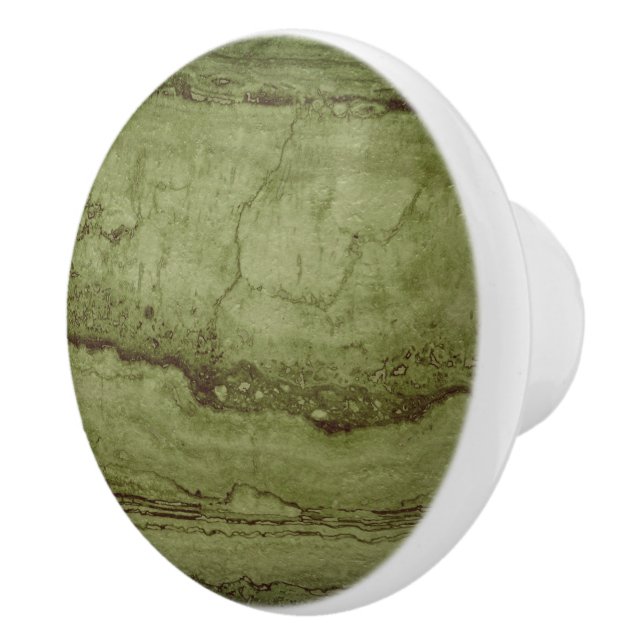 Green Granite Ceramic Knob (Right)