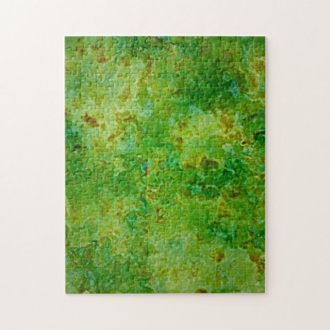 Green Granite Puzzle (Vertical)