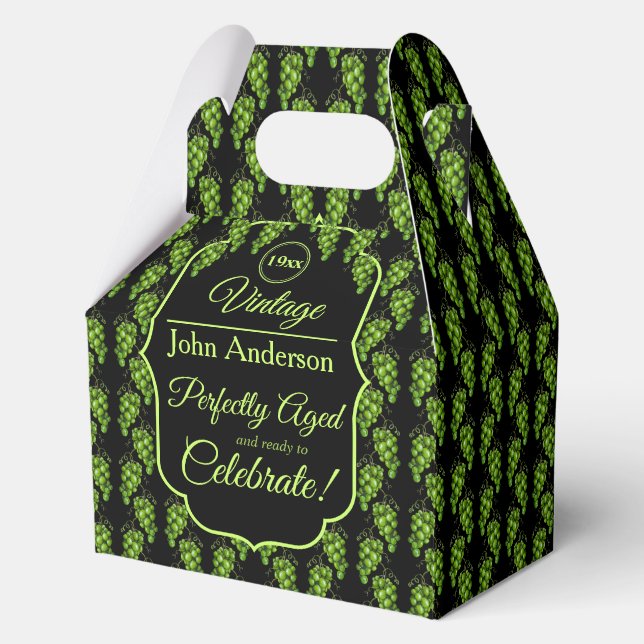Green Grapes Favour Box (Front)
