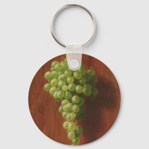 Green Grapes Key Ring