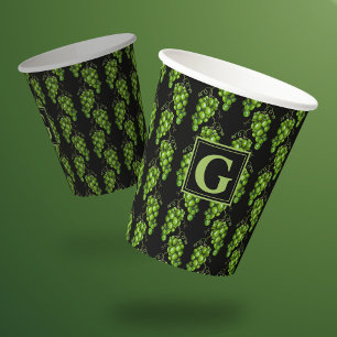 Green Grapes Paper Cup