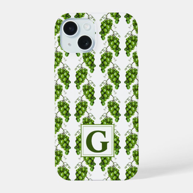 Green Grapes Phone Case (Back)