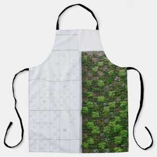 Green grass apron