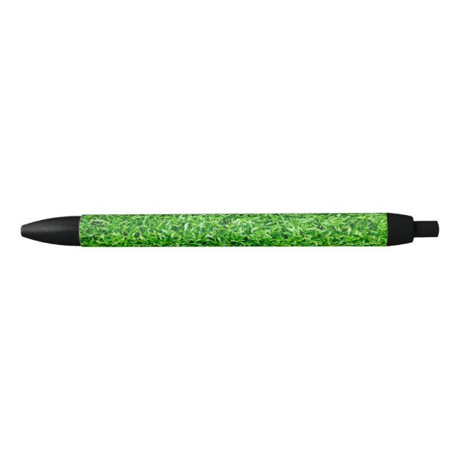 Green grass black ink pen (Front)
