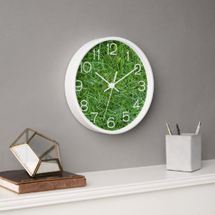 Green Grass Clock