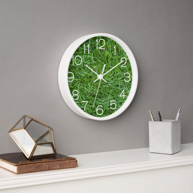 Green Grass Clock (Office)