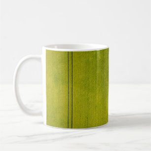 Green grass field coffee mug