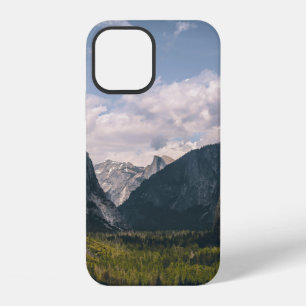 GREEN GRASS FIELD NEAR ROCKY MOUNTAIN UNDER WHITE iPhone 12 CASE