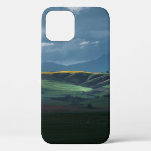 GREEN GRASS FIELD UNDER CLOUDY SKY DURING DAYTIME iPhone 12 CASE