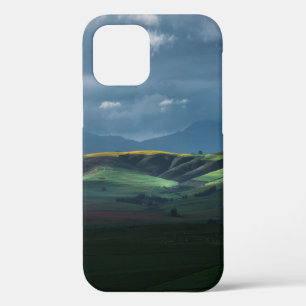 GREEN GRASS FIELD UNDER CLOUDY SKY DURING DAYTIME iPhone 12 CASE