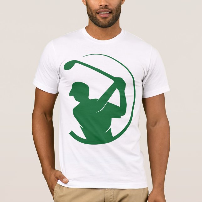 Green grass golf t-shirt (Front)