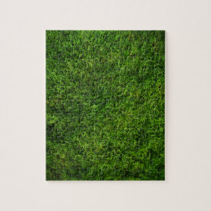 Green grass jigsaw puzzle