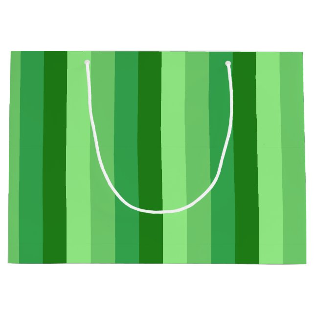Green Grass Large Gift Bag (Front)
