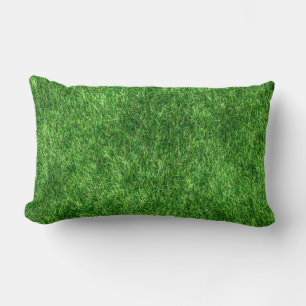 Green Grass Lumbar Cushion