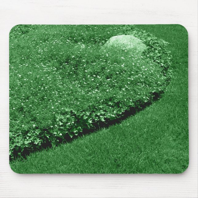 Green Grass Mouse Pad (Front)