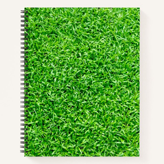 Green grass notebook (Front)