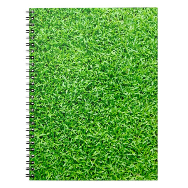 Green grass notebook (Front)