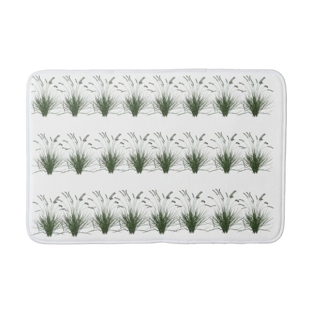  "Green Grass Pattern Bathmat – Fresh Nature- (Front)